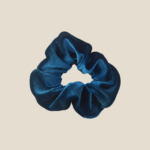 Blue Velvet Scrunchie