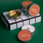 Apple & Cinnamon Mini Scented Soy Candle