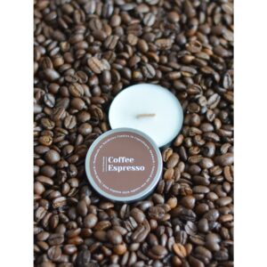 Espresso Coffee Mini Scented Soy Candle
