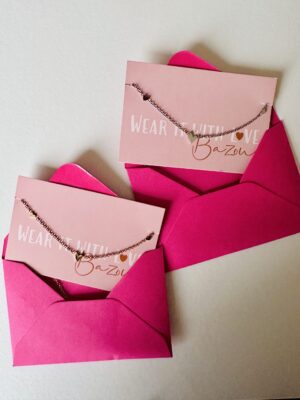 Three Hearts Stainless Steel Gold Necklace