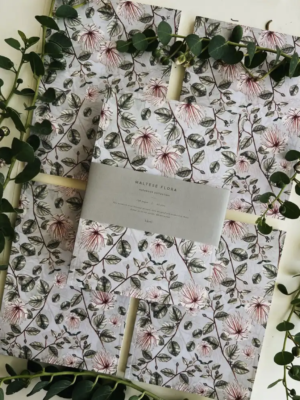 Caper Blossom A5 Notebook