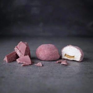 Caramel-Filled Ruby Chocolate Mini Mallow - Image 4