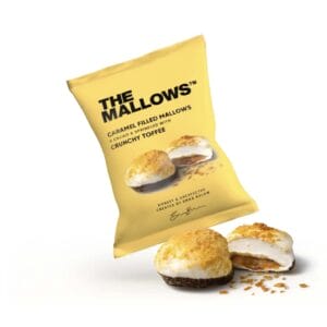 Caramel-Filled Crunchy Toffee Mini Mallow