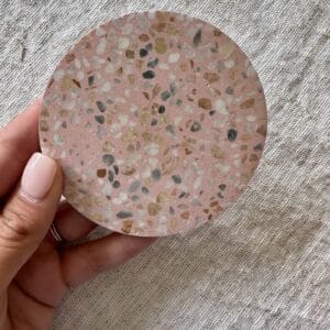 Blush & Browns Terrazzo Coaster