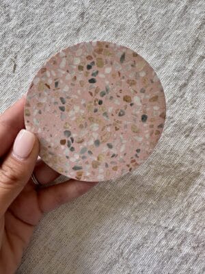 Blush & Browns Terrazzo Coaster