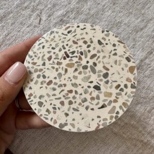 Beige & Browns Terrazzo Coaster
