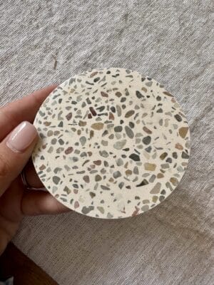 Beige & Browns Terrazzo Coaster