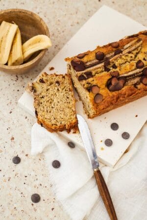 choc banana bread