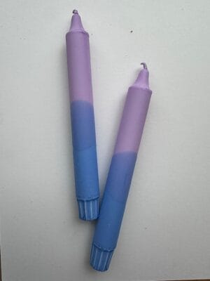 Pastel Blue/Lilac Dinerkaars
