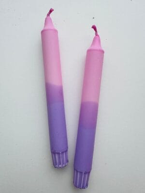 Pastel Pink/Lilac Dinerkaars