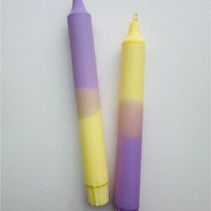 Pastel Yellow/Lilac Dinerkaars