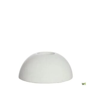 White Dome Ceramic Candle Holder
